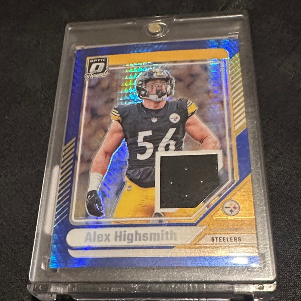 Steelers Optic Threads Card with Black Patch